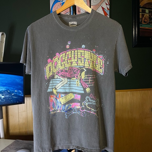Death Row Records Other - Retro Doggystyle “Beware of Dogg” Death Row Records Graphic Short Sleeve Tshirt